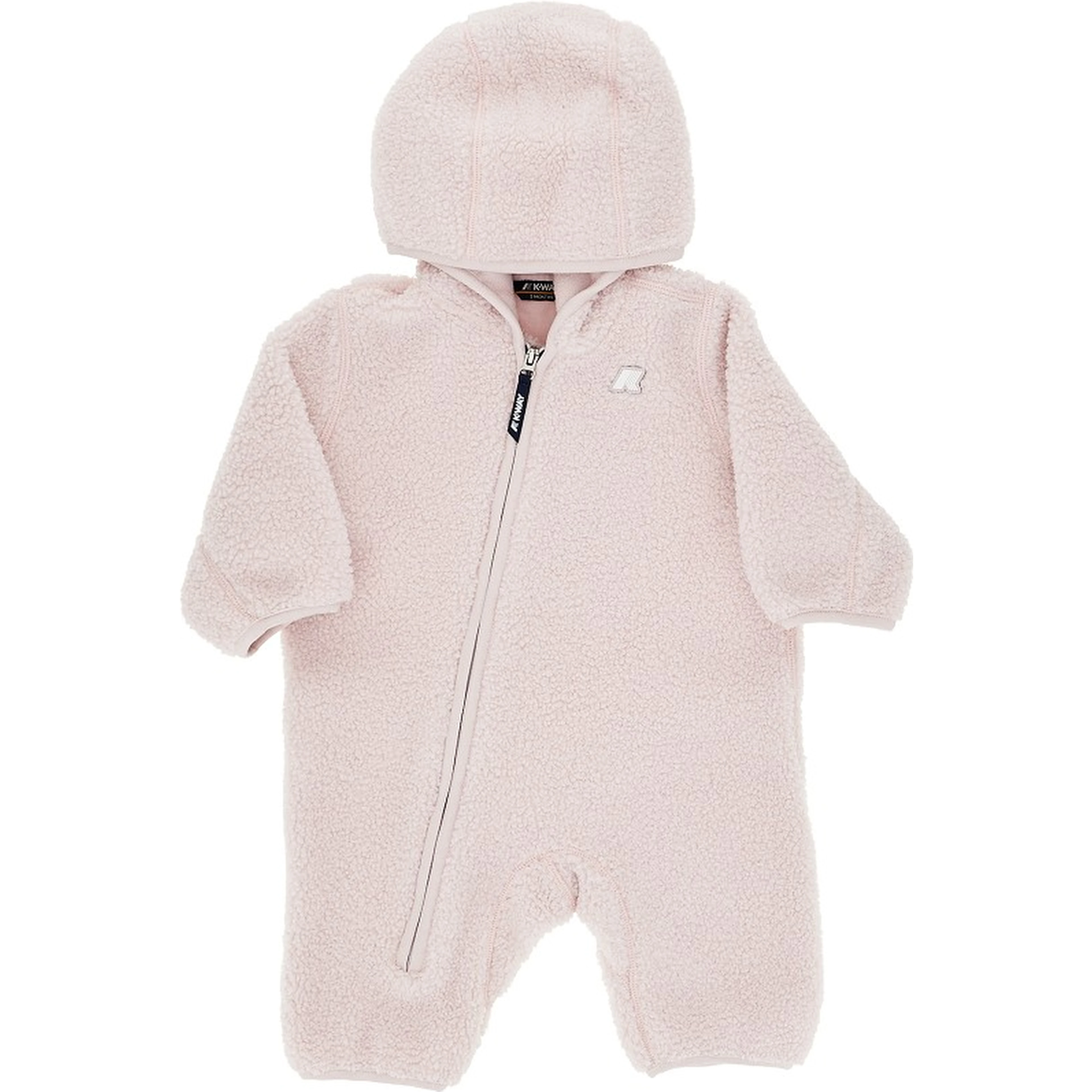 Teddy fabric 'Jannette Polar' romper suit