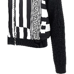 Cardigan with Sylvester print