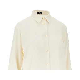 Jacquard silk-blend shirt