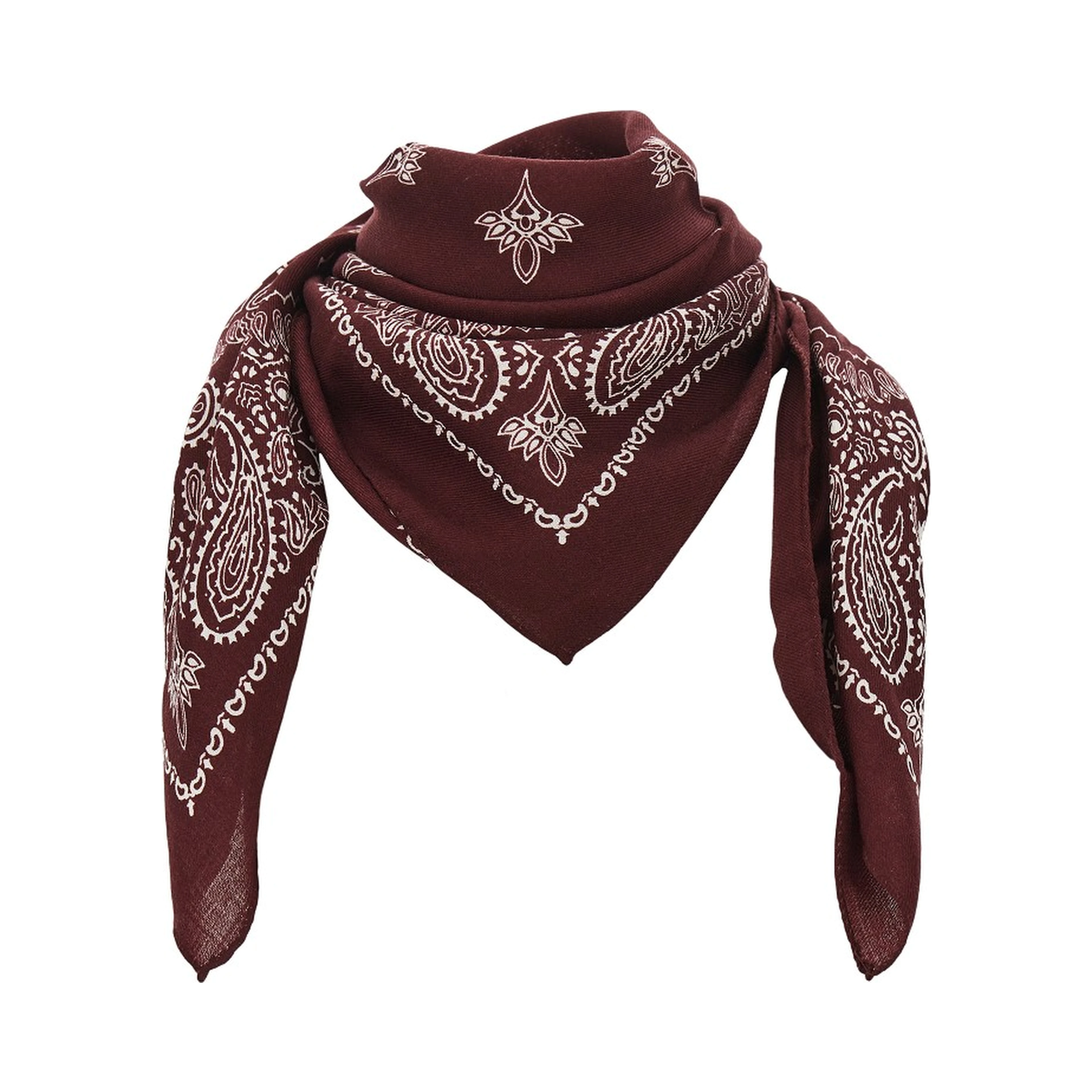 'Judy' wool squared scarf