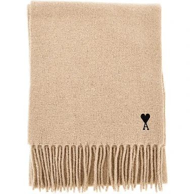 Ami de Coeur embroidery wool scarf