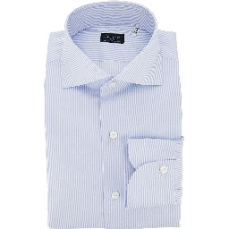 'Milano' cotton shirt with striped motif