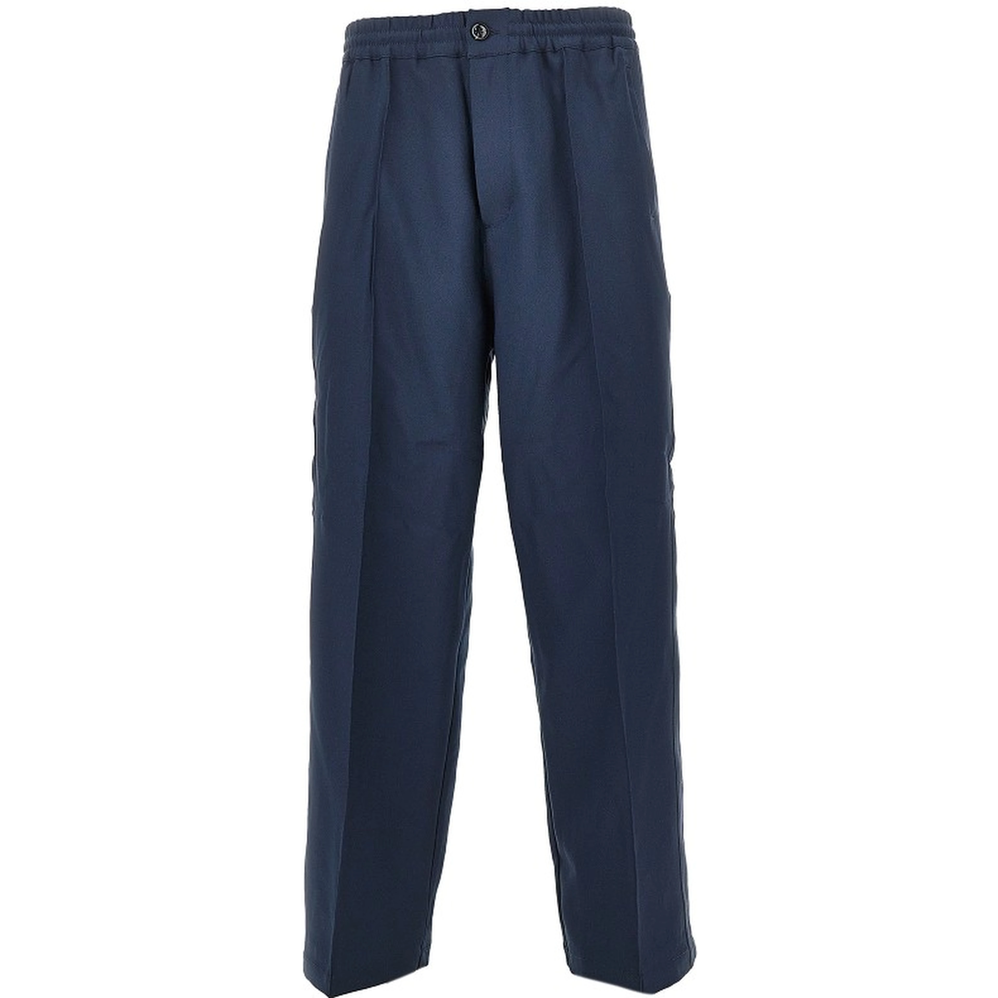 Technical twill tailored pants