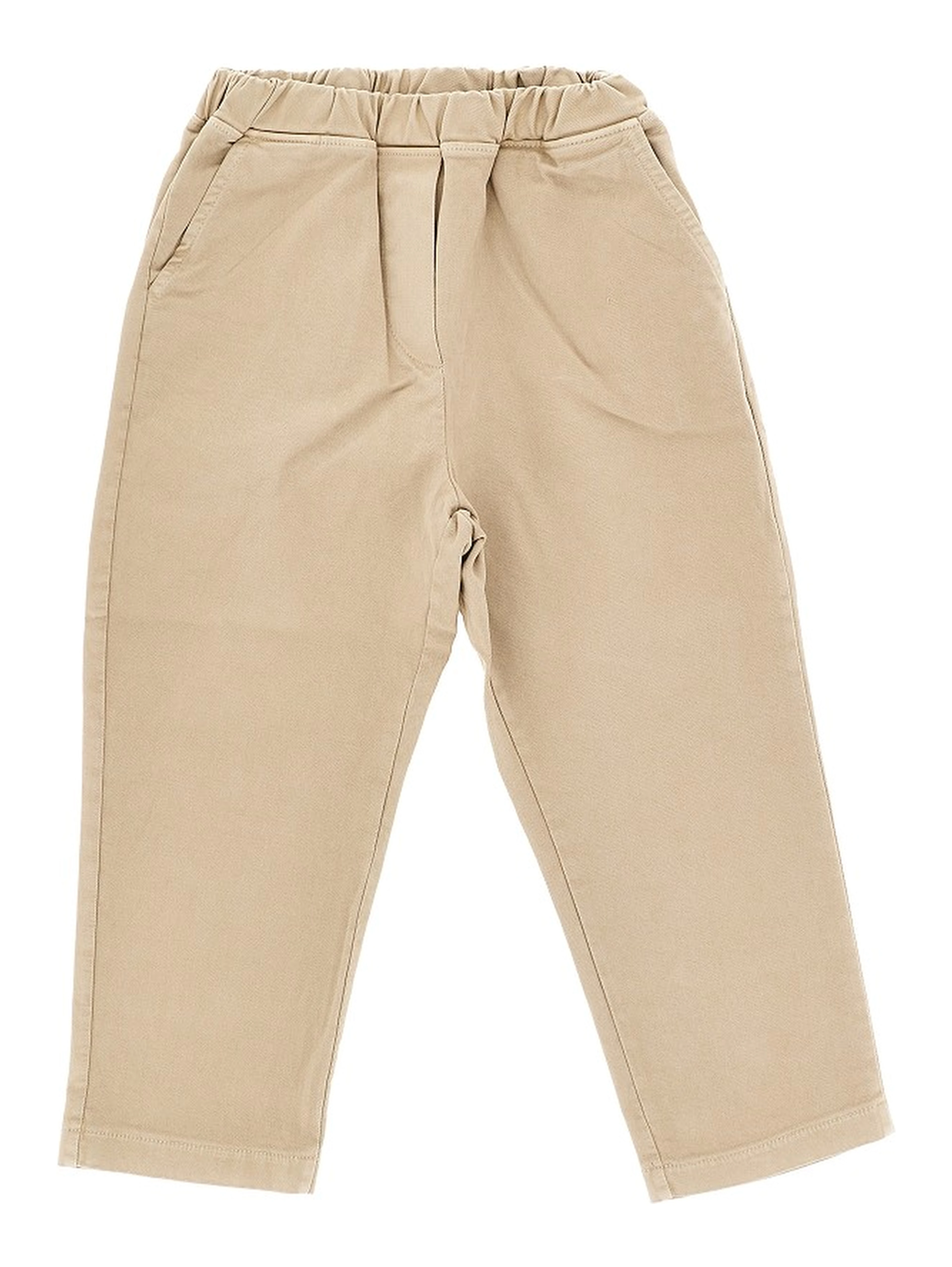 Stretch gabardine pants