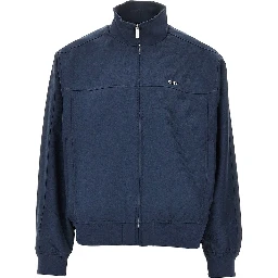 Logo embroidery Tailored track jacket