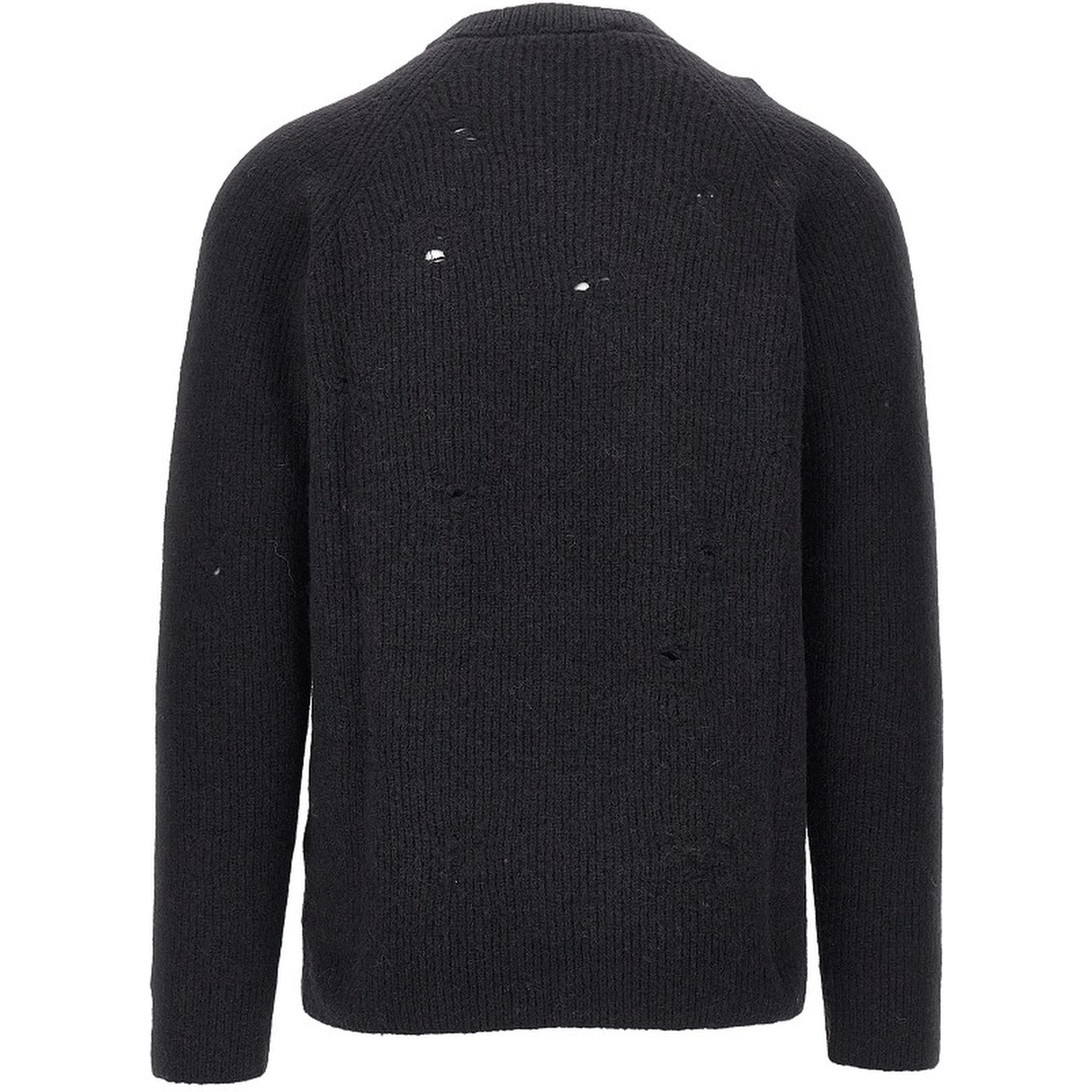Alpaca-wool blend crewneck sweater