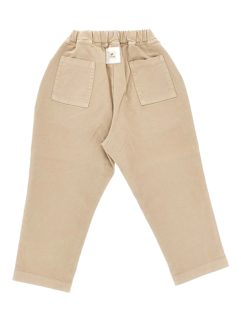 Stretch gabardine pants