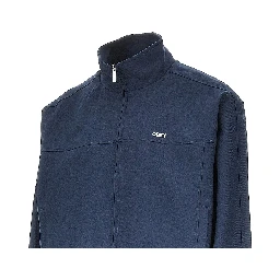 Logo embroidery Tailored track jacket