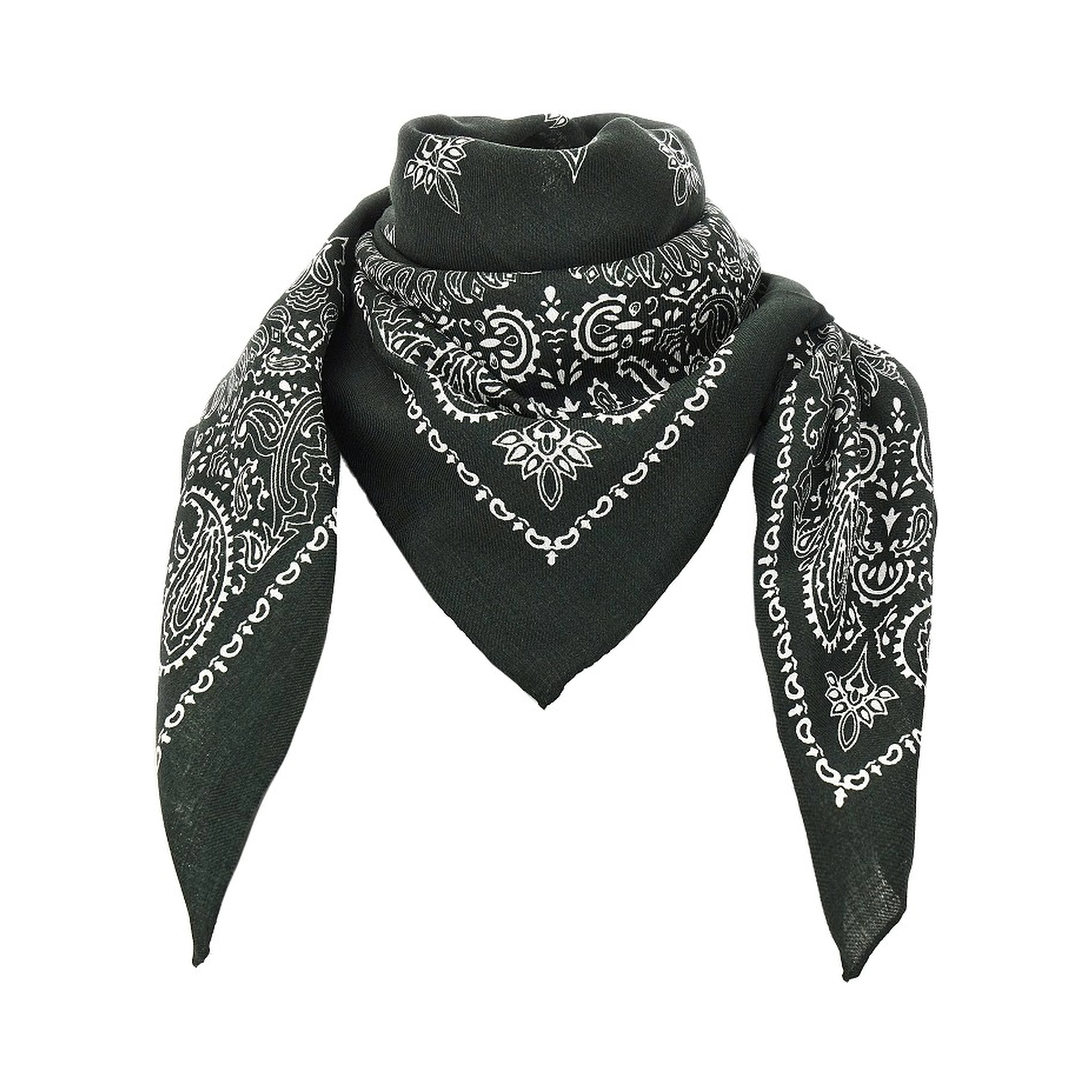 'Judy' wool squared scarf