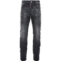 Stretch denim 'Teddy' jeans