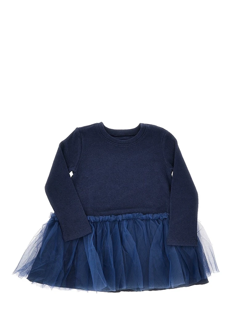 'Snow' knitted mini dress
