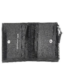 Leather bi-fold Voulez-Vous wallet