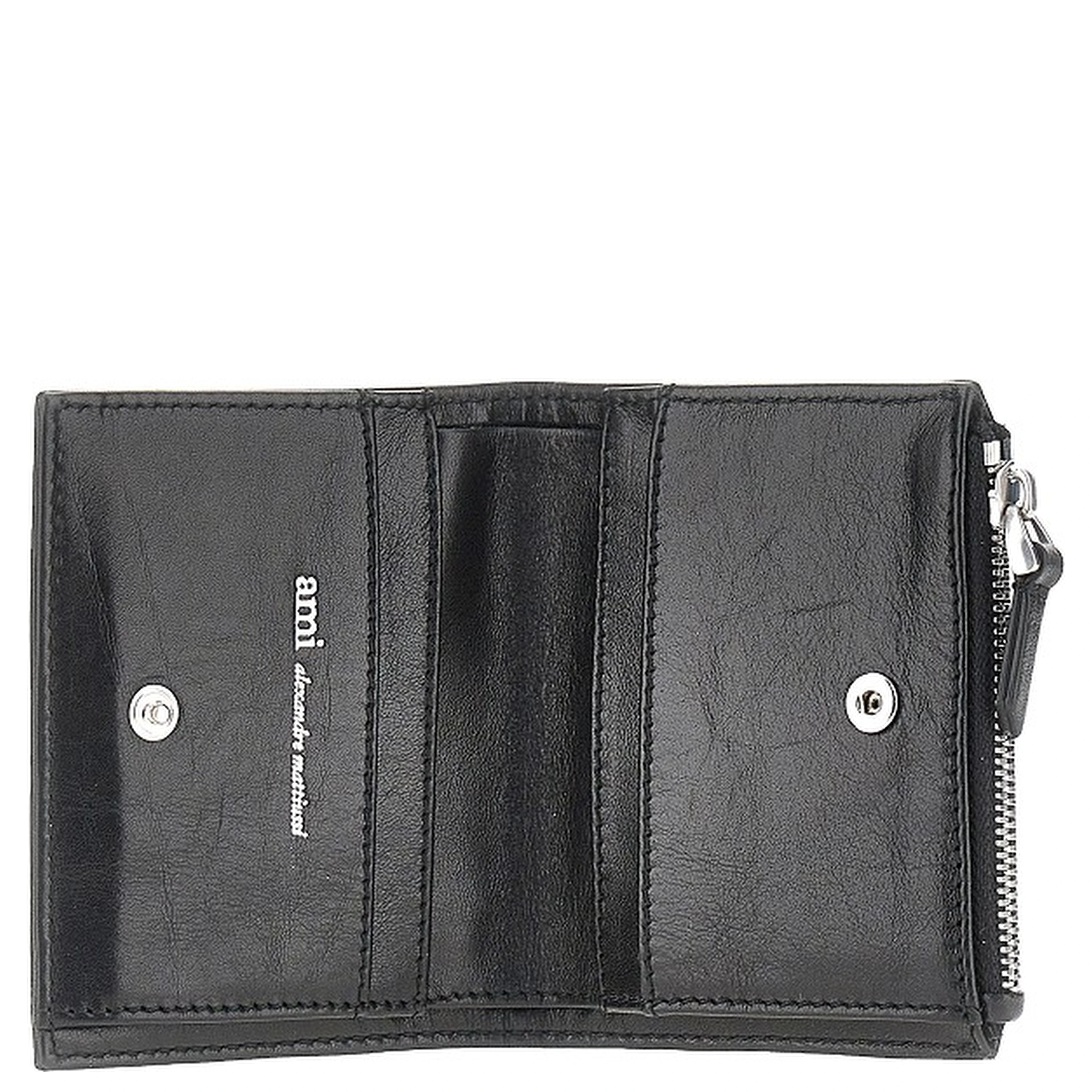 Leather bi-fold Voulez-Vous wallet