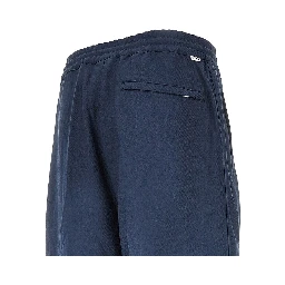 Technical twill tailored pants