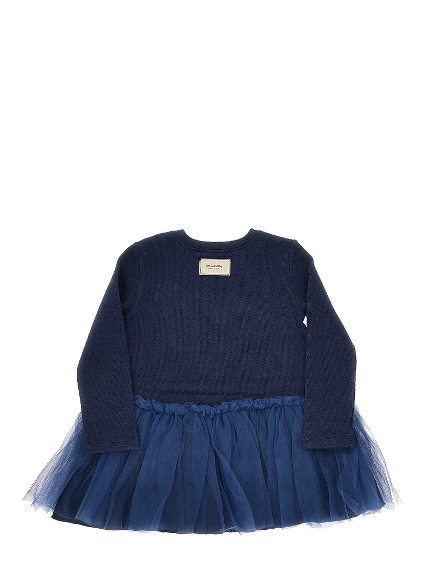 'Snow' knitted mini dress