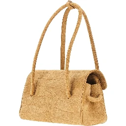 Embossed suede leather 'Turismo Long' bag
