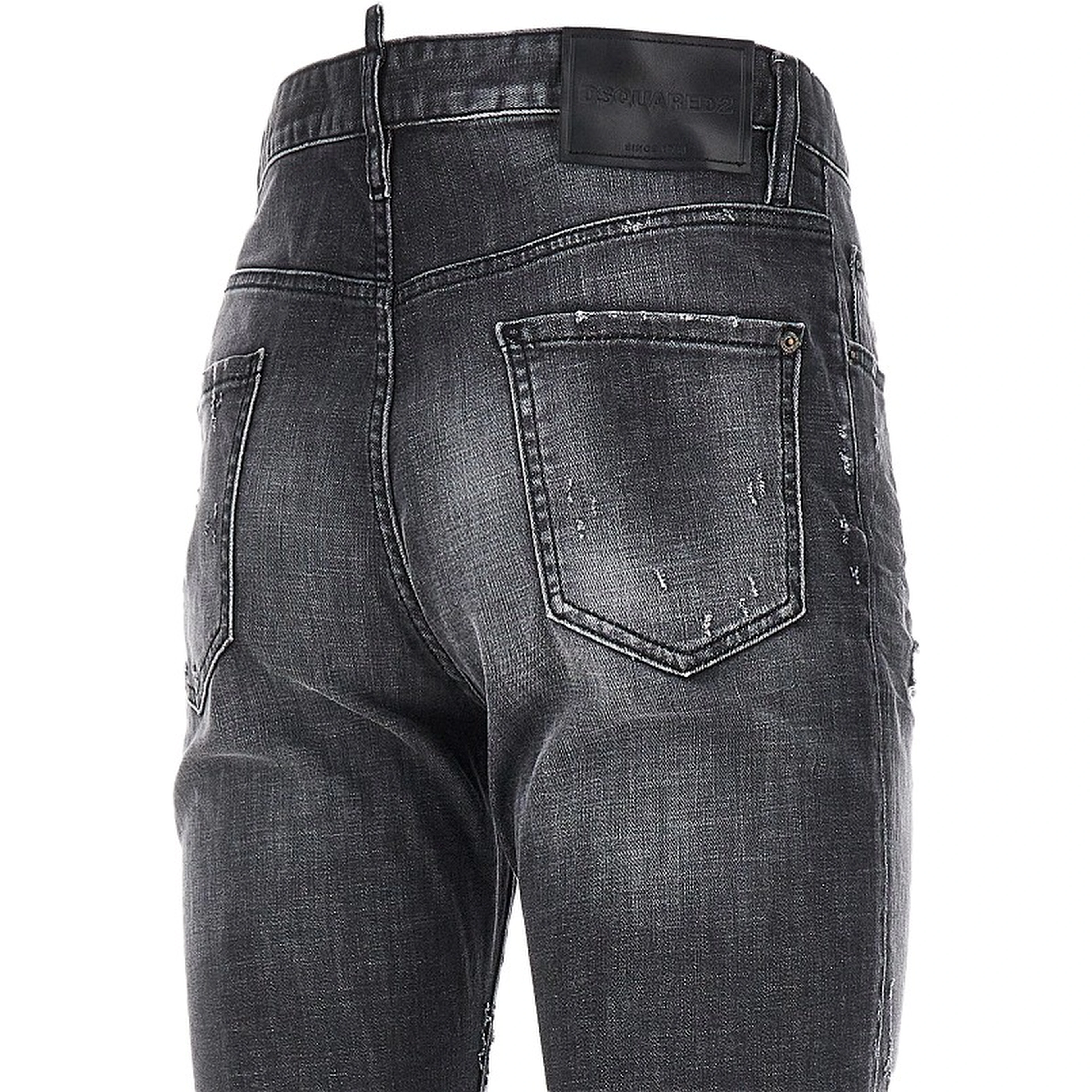 Stretch denim 'Teddy' jeans