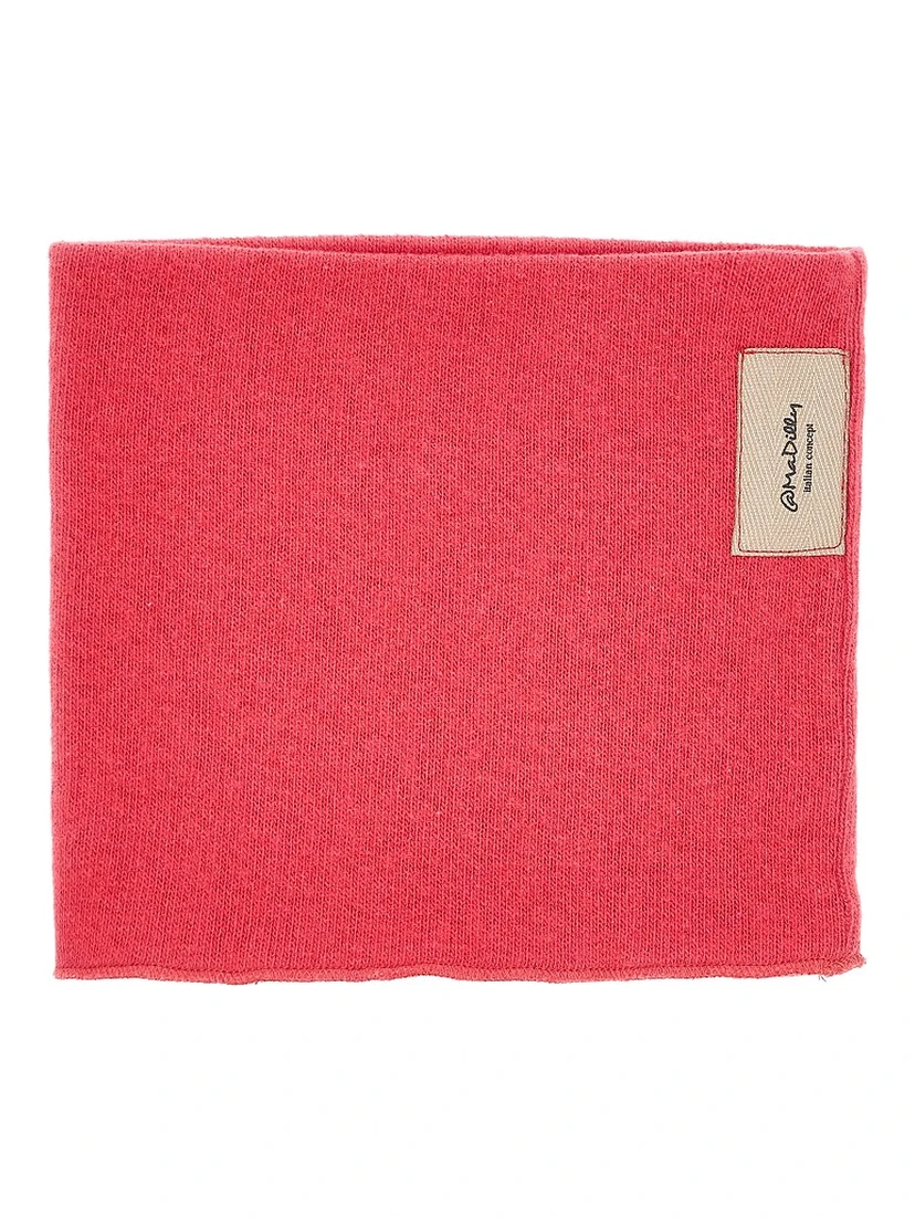 Cotton-blend neck warmer