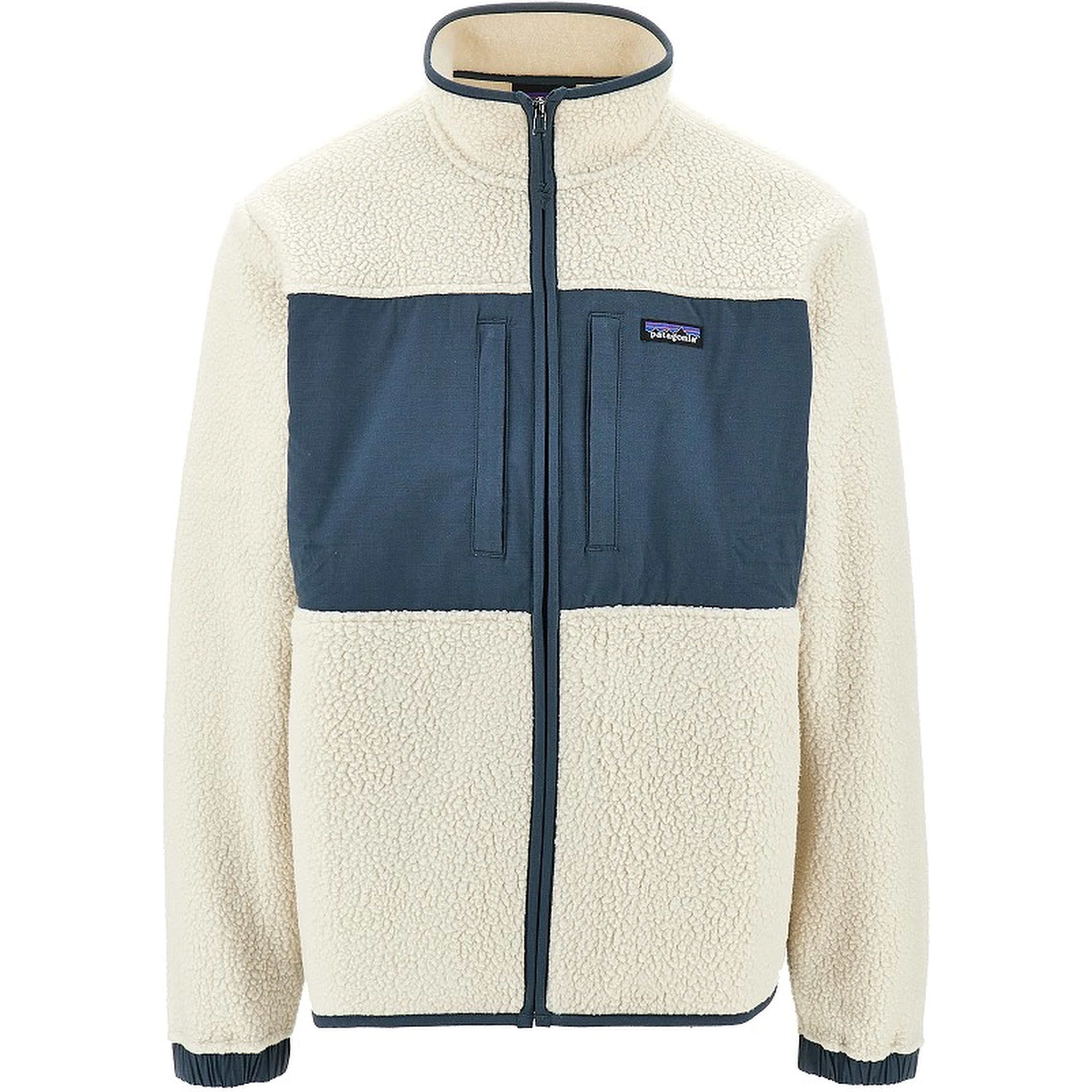 Retro Patch fleece jacket