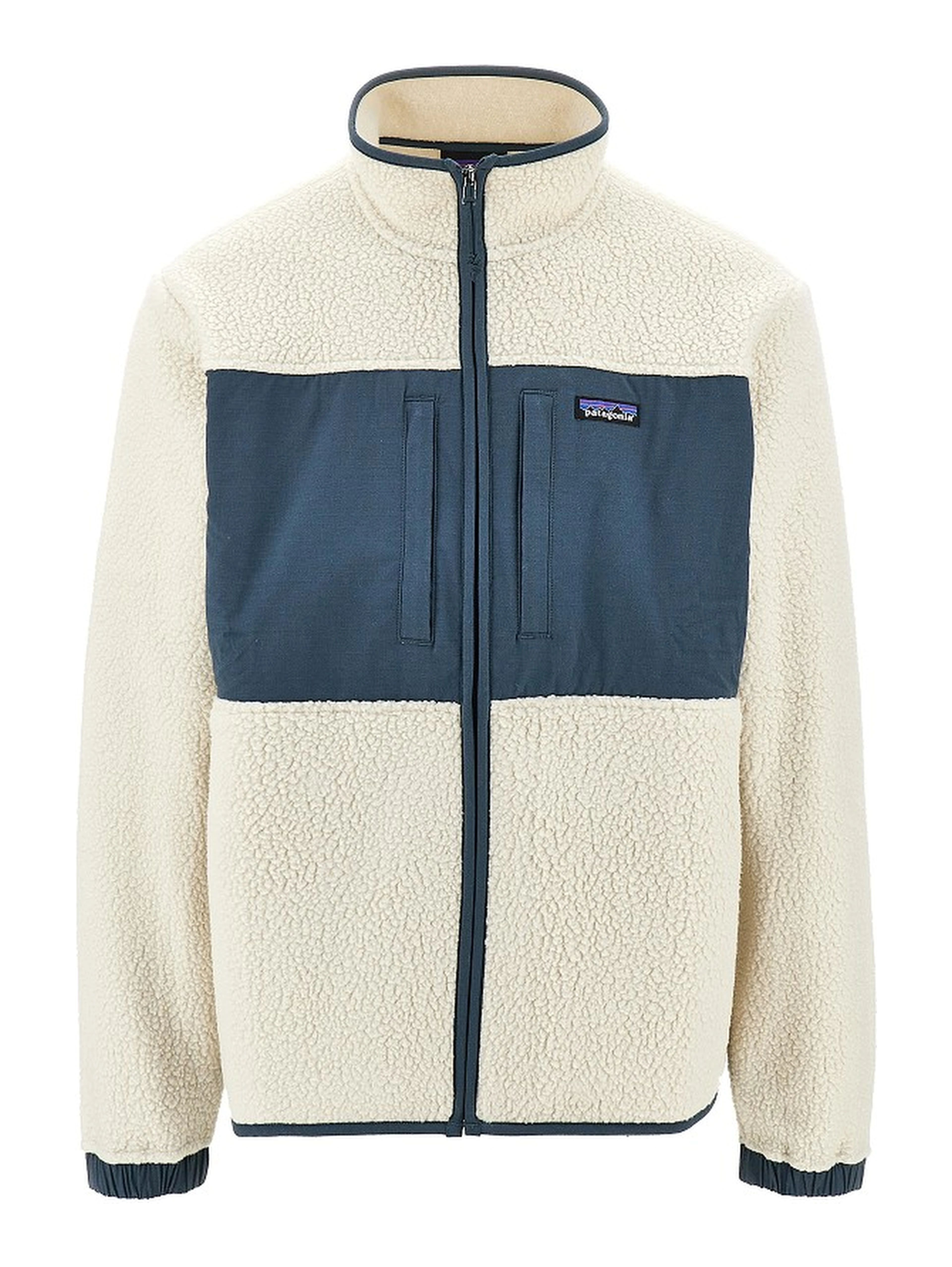 Retro Patch fleece jacket