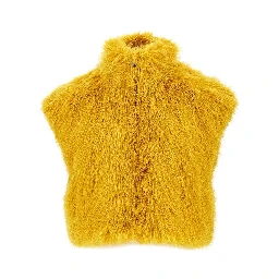 Faux fur vest
