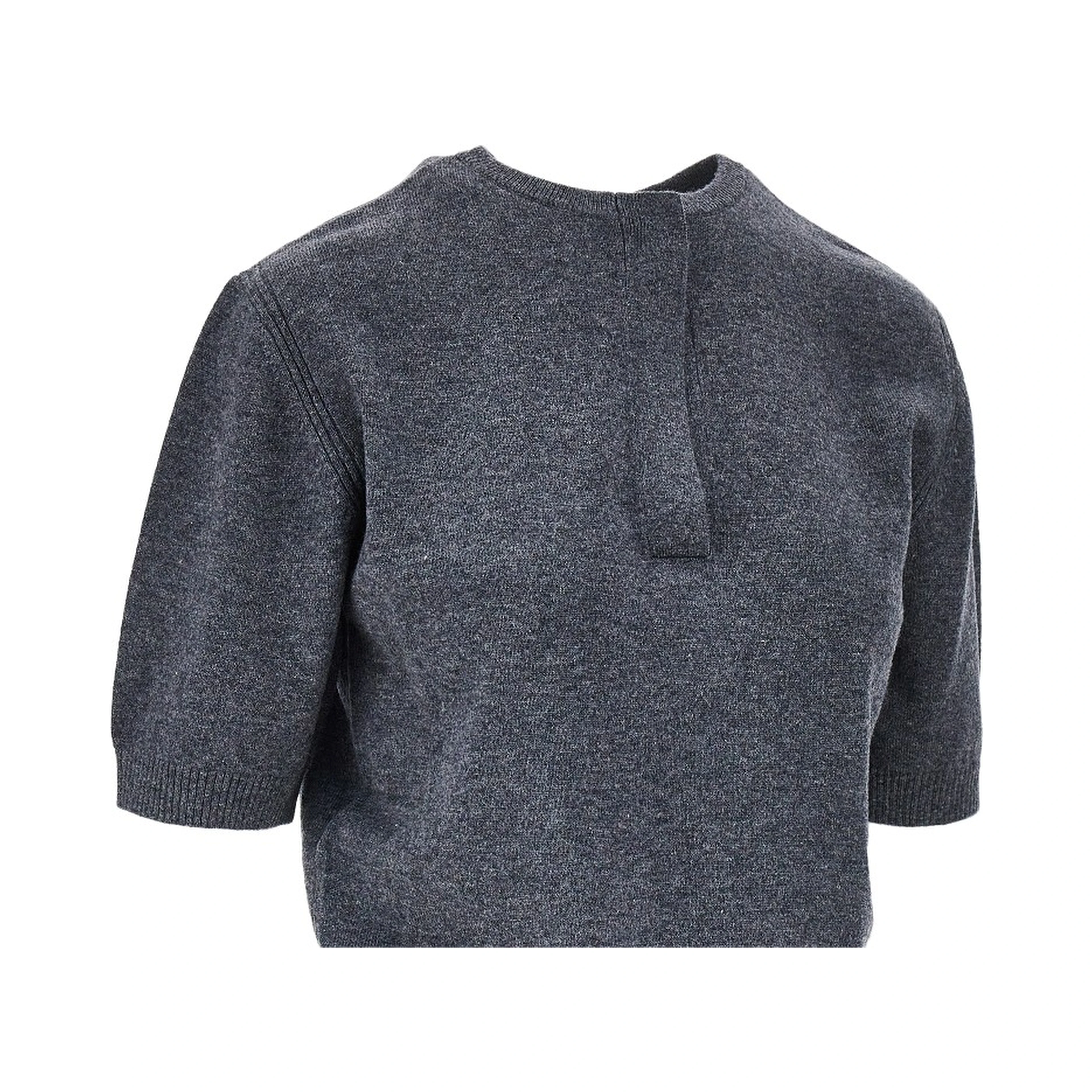 Cashmere and wool knitted top