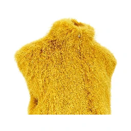Faux fur vest
