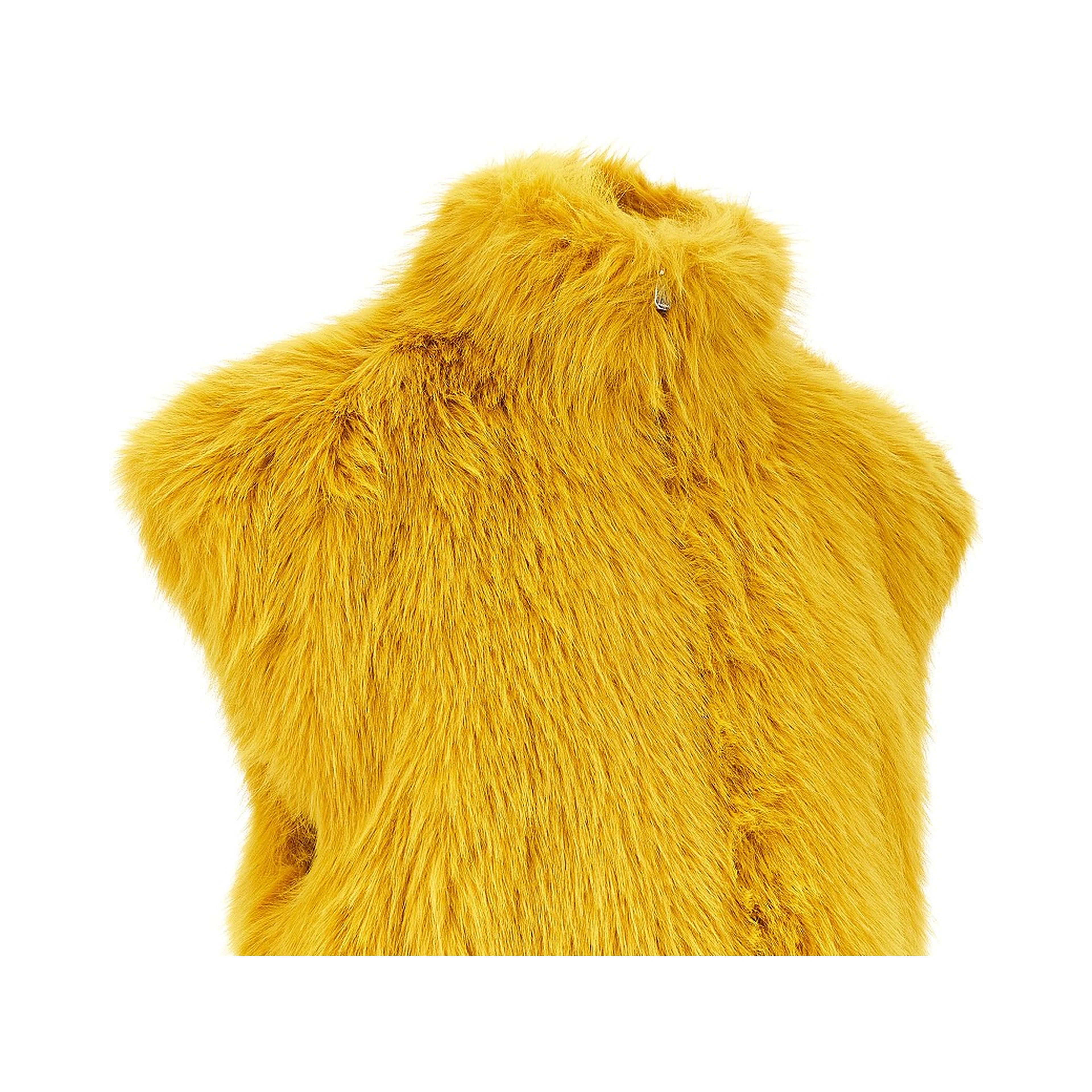 Faux fur vest