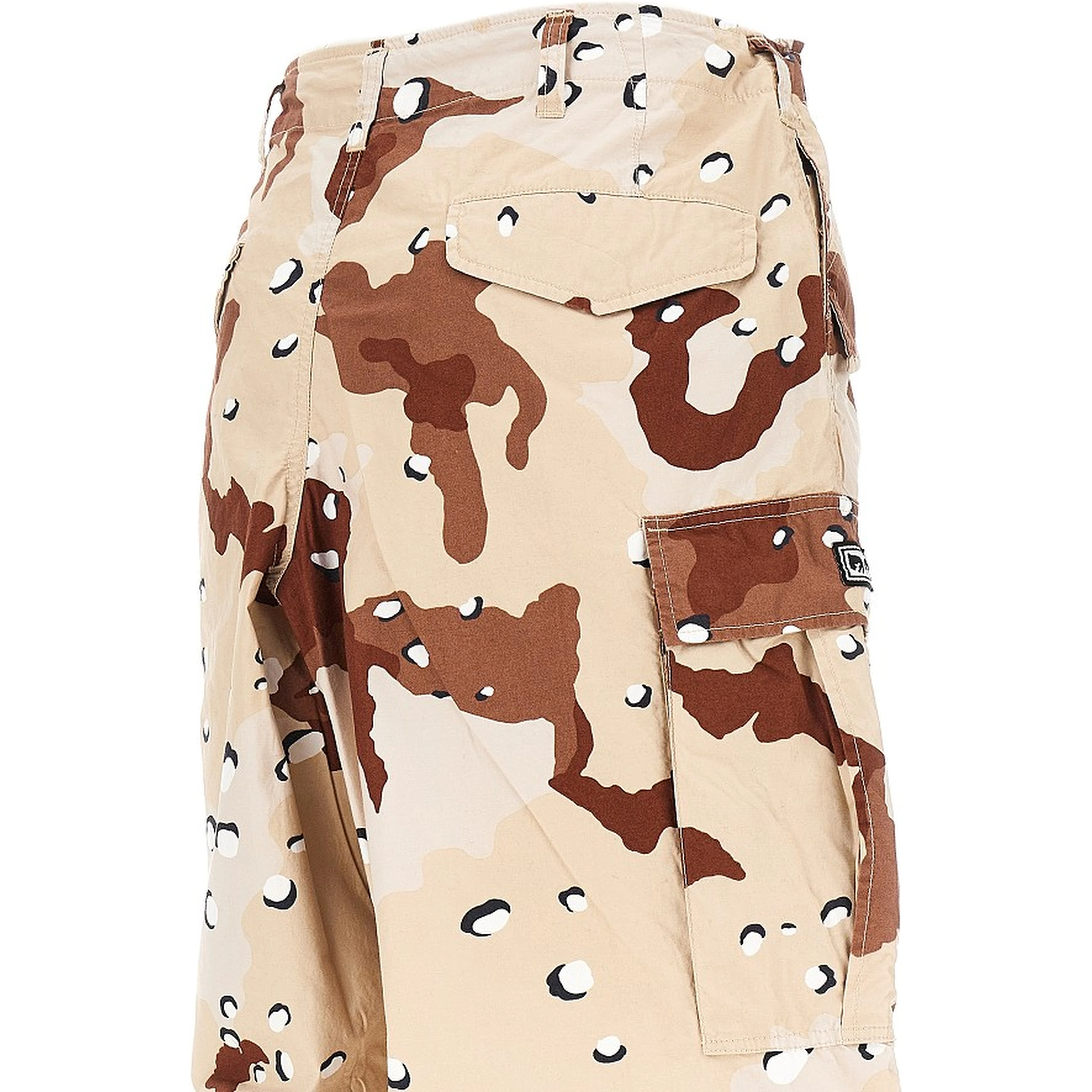 Baggy Fit camouflage cotton cargo pants