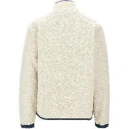 Retro Patch fleece jacket