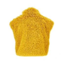 Faux fur vest