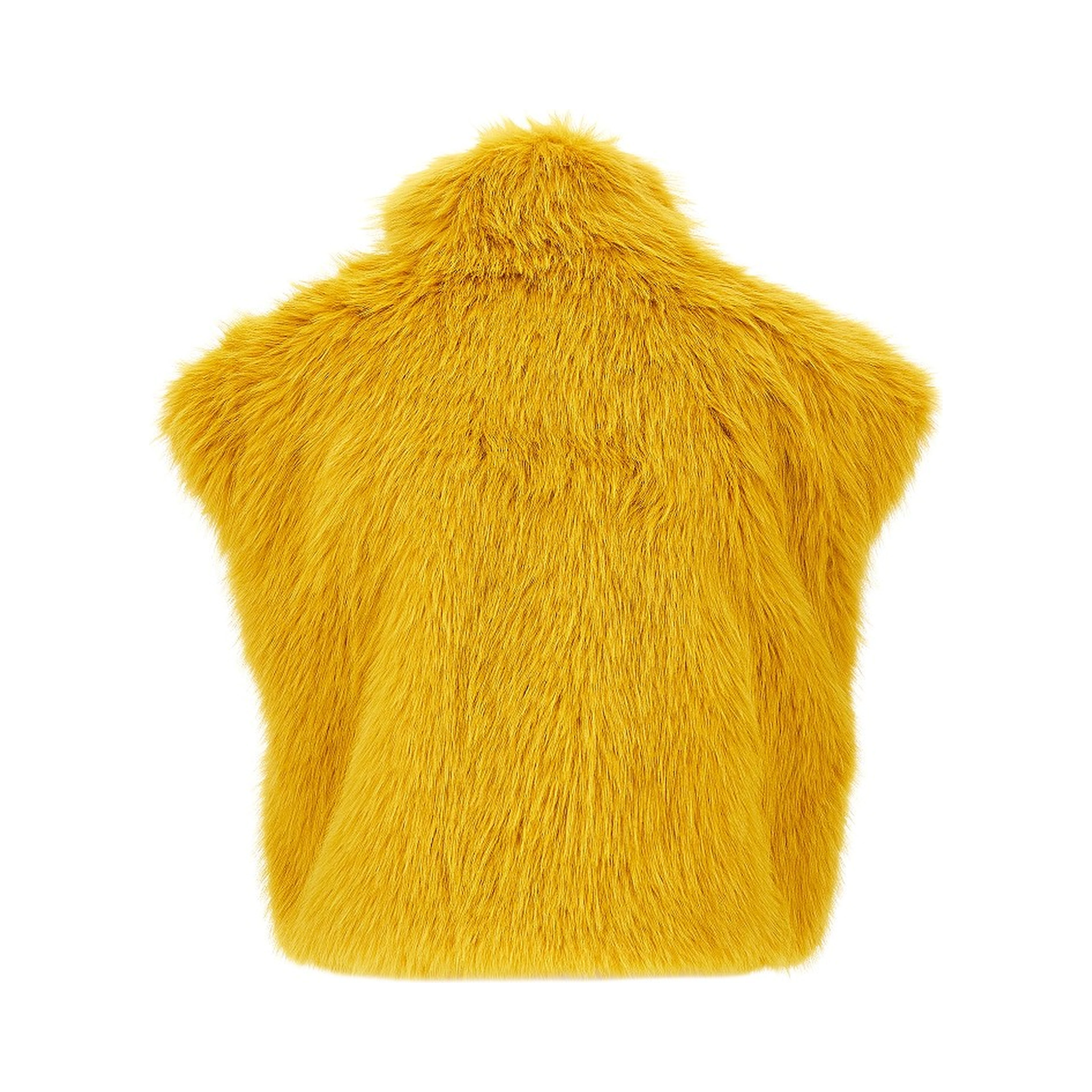 Faux fur vest