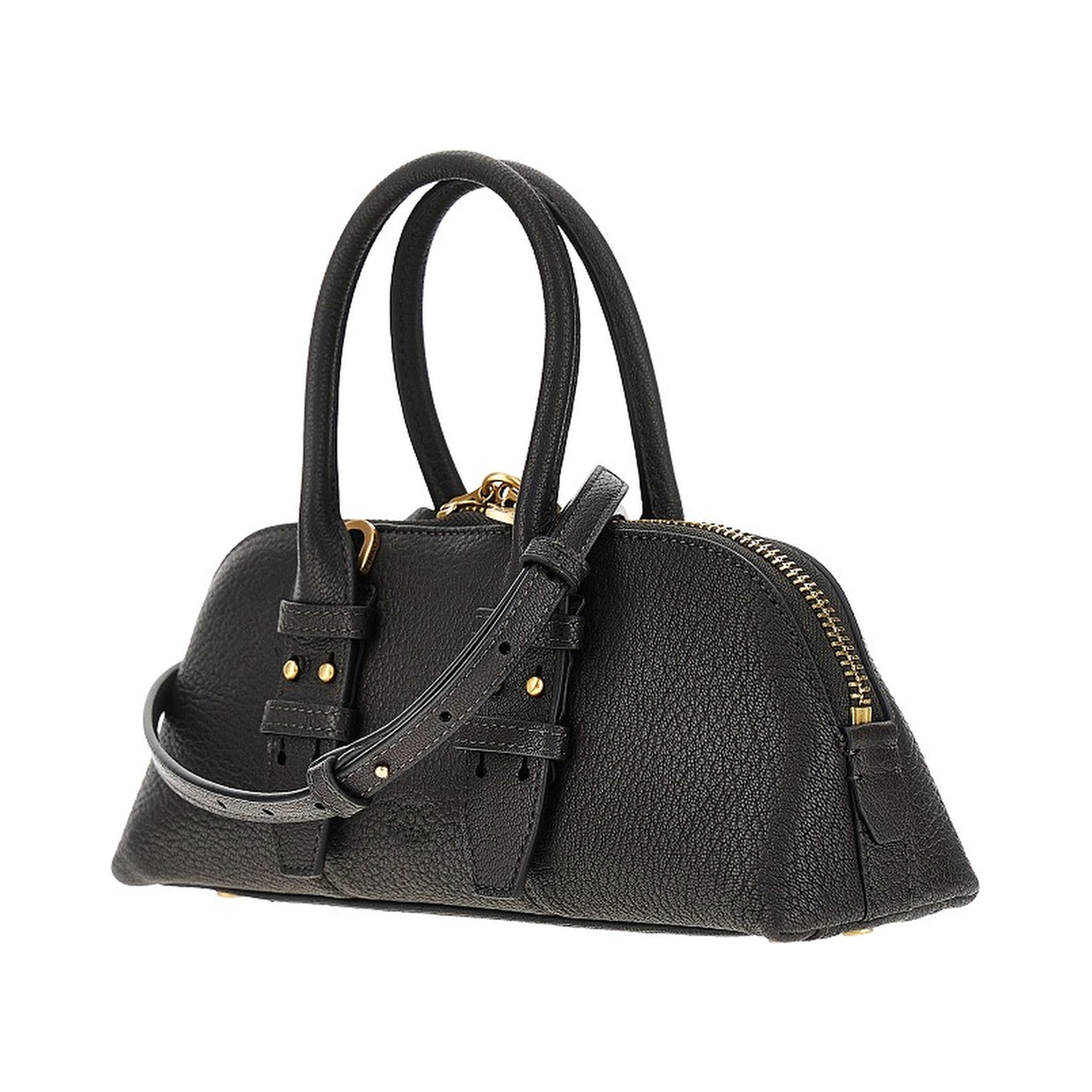 Grained leather small 'Escape Bag' bag