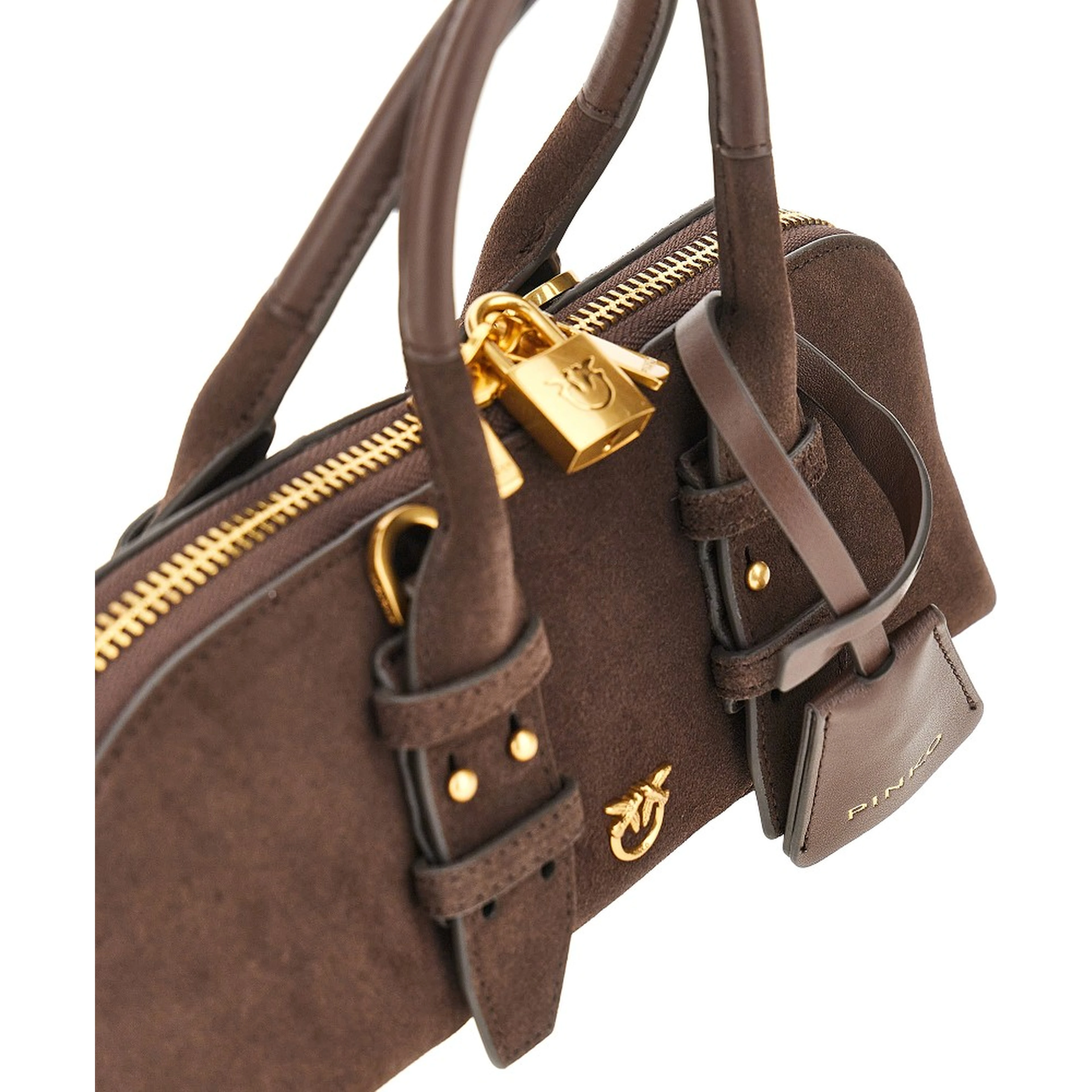Suede leather small 'Escape Bag' bag