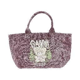 'Forest Teddy' large tote bag