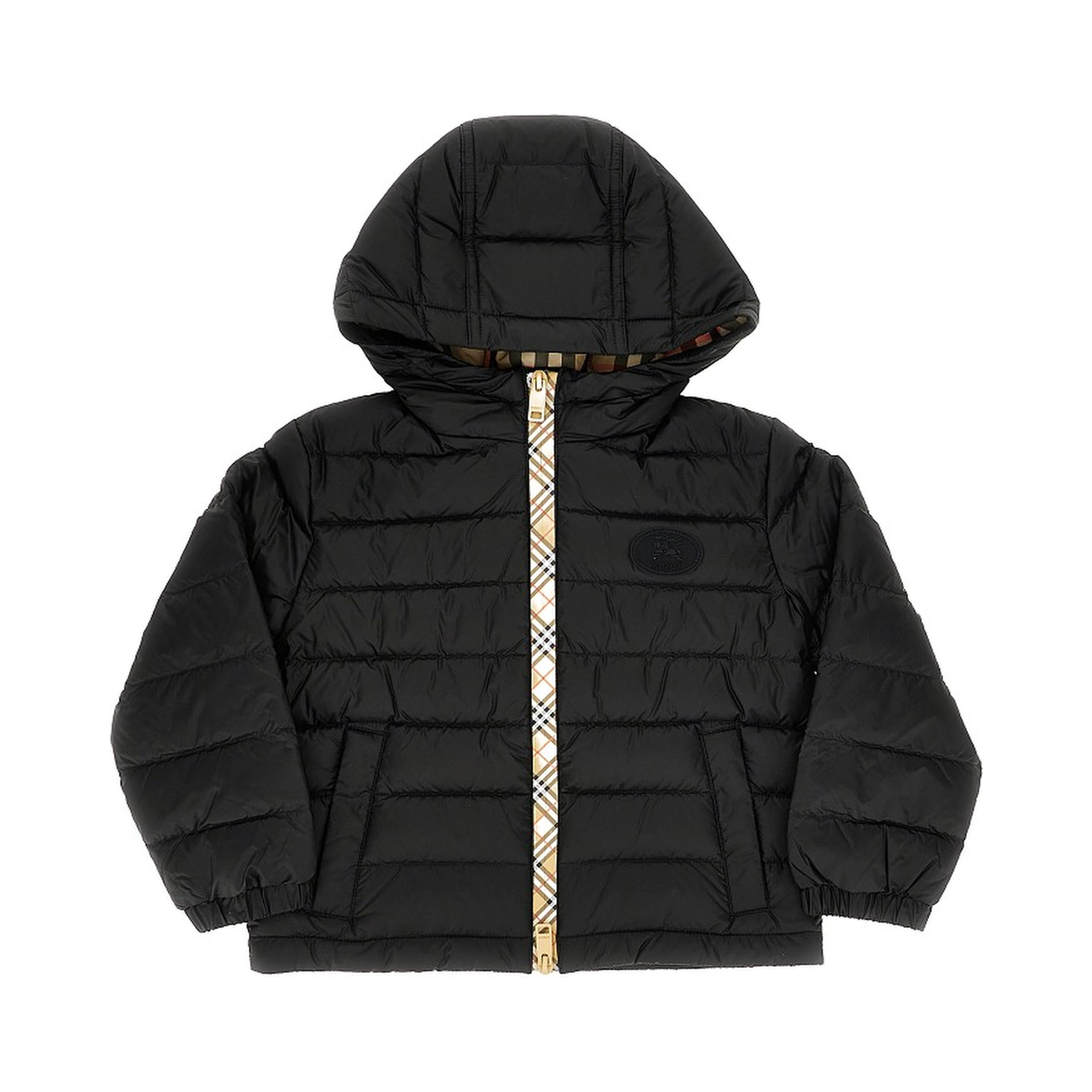 Check trimming down jacket