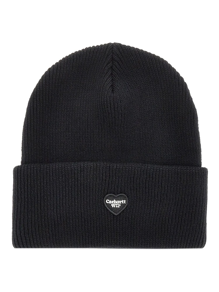 Logo patch beanie
