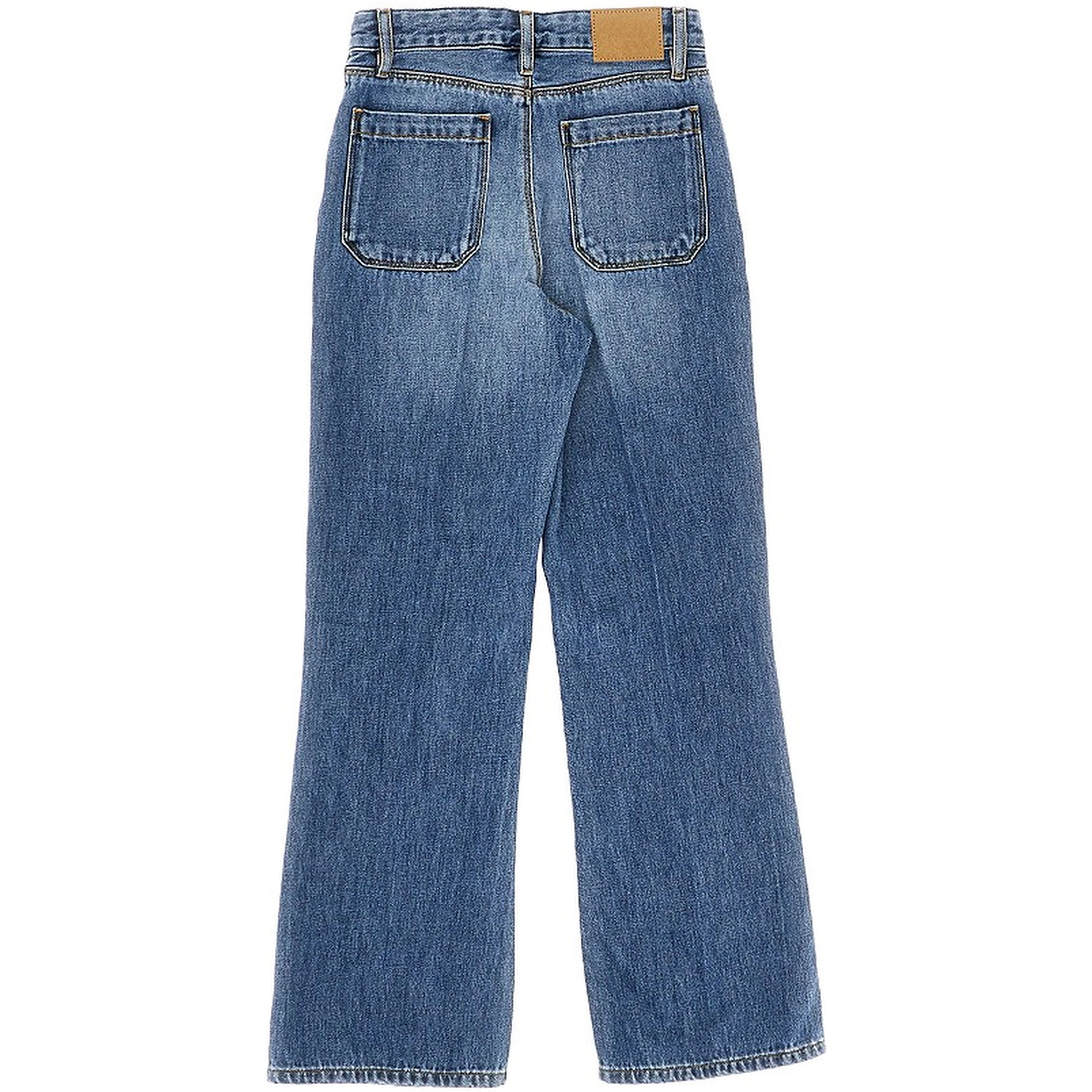 Cotton denim jeans