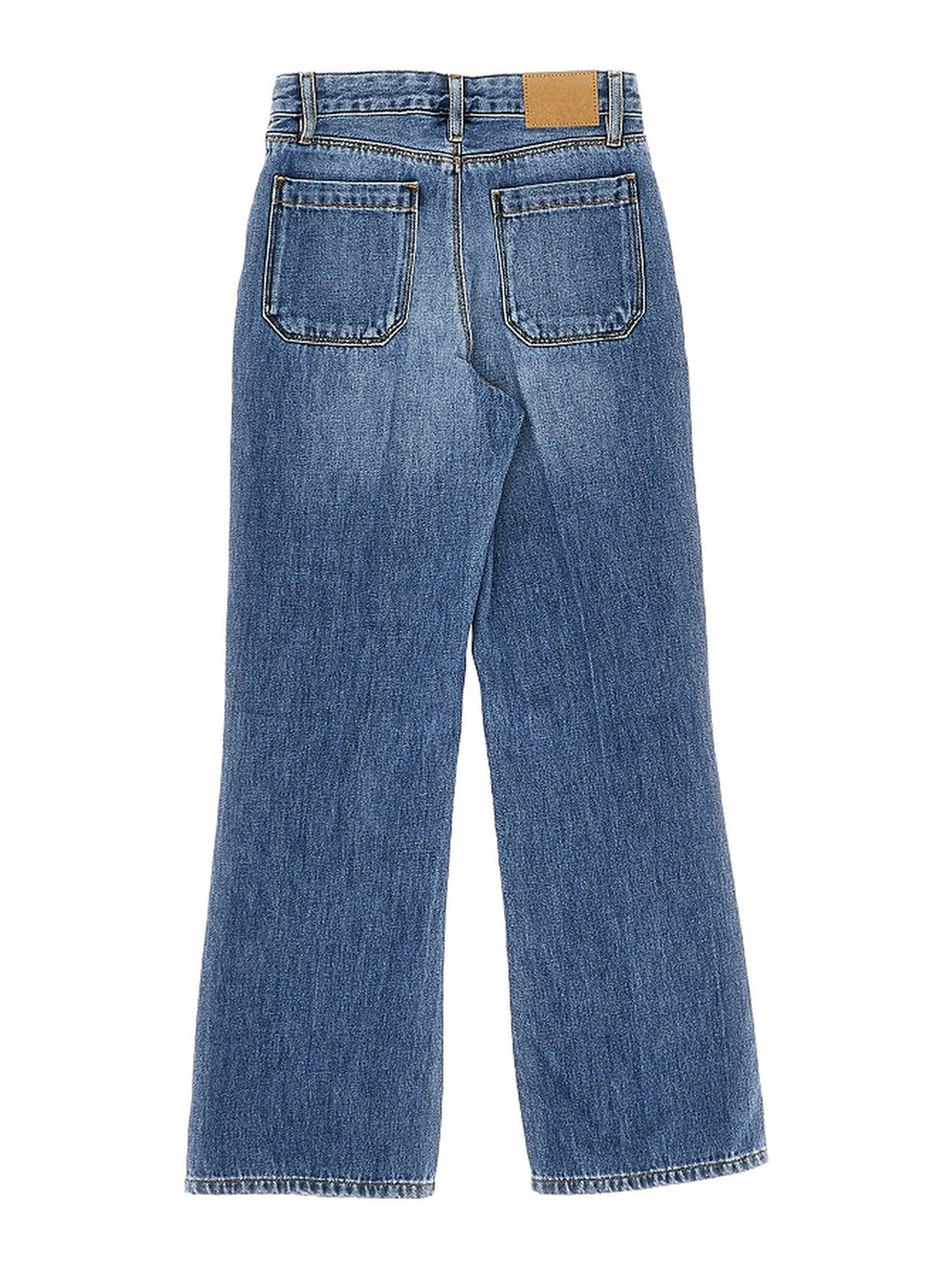 Cotton denim jeans