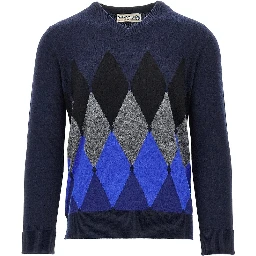 Lozenge cashmere sweater