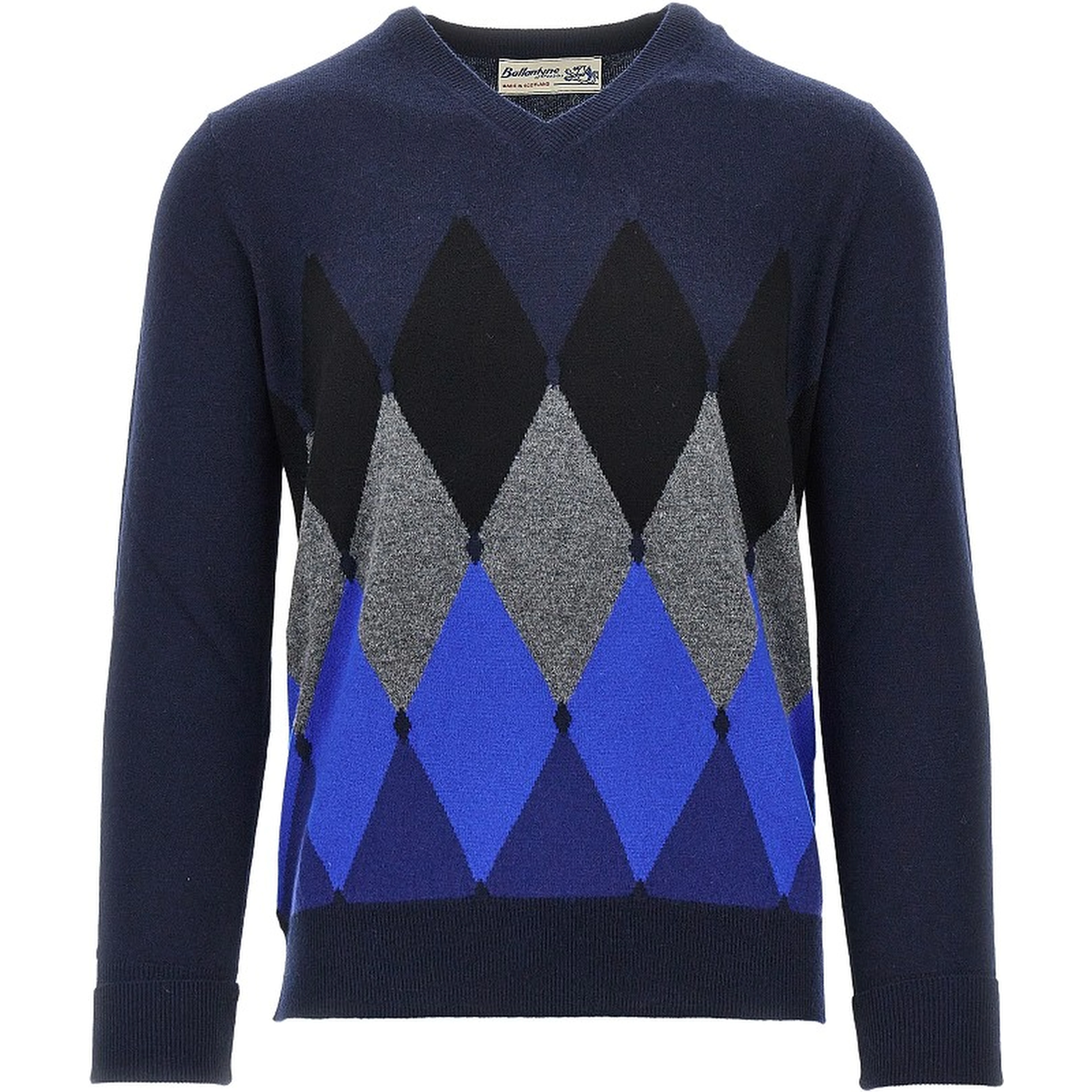 Lozenge cashmere sweater