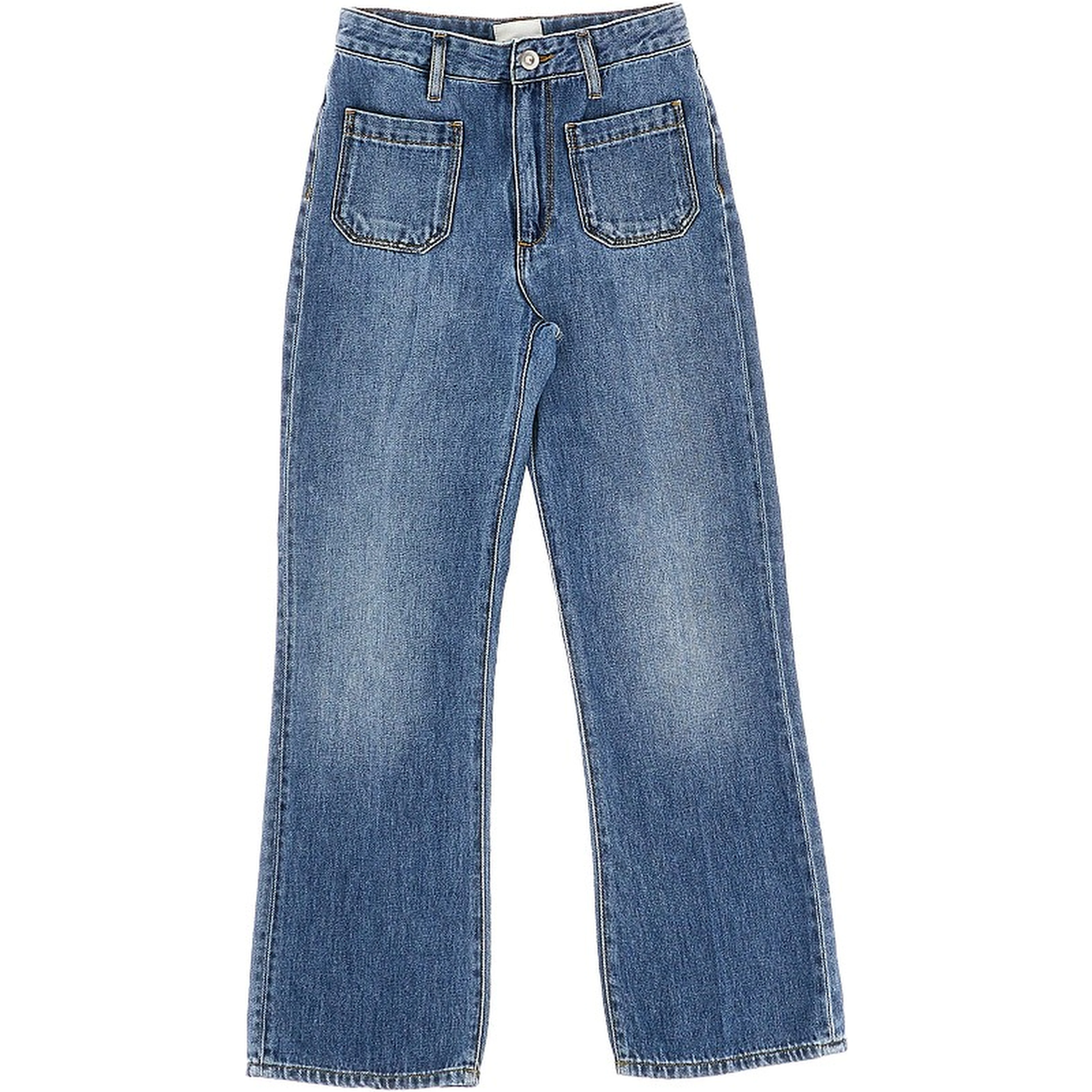Cotton denim jeans