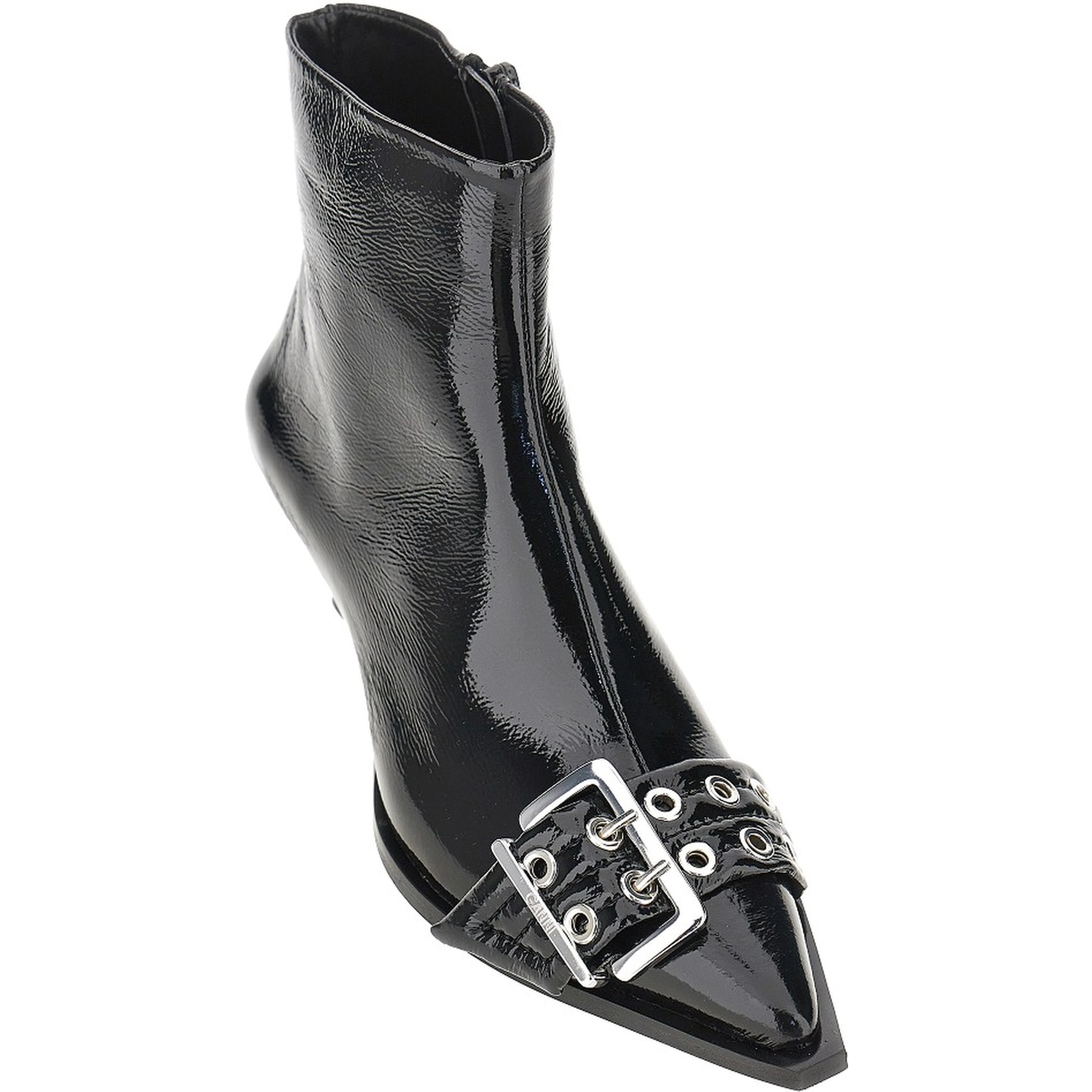 Faux leather boots