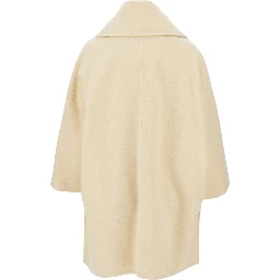 Double cloth cape with scarf