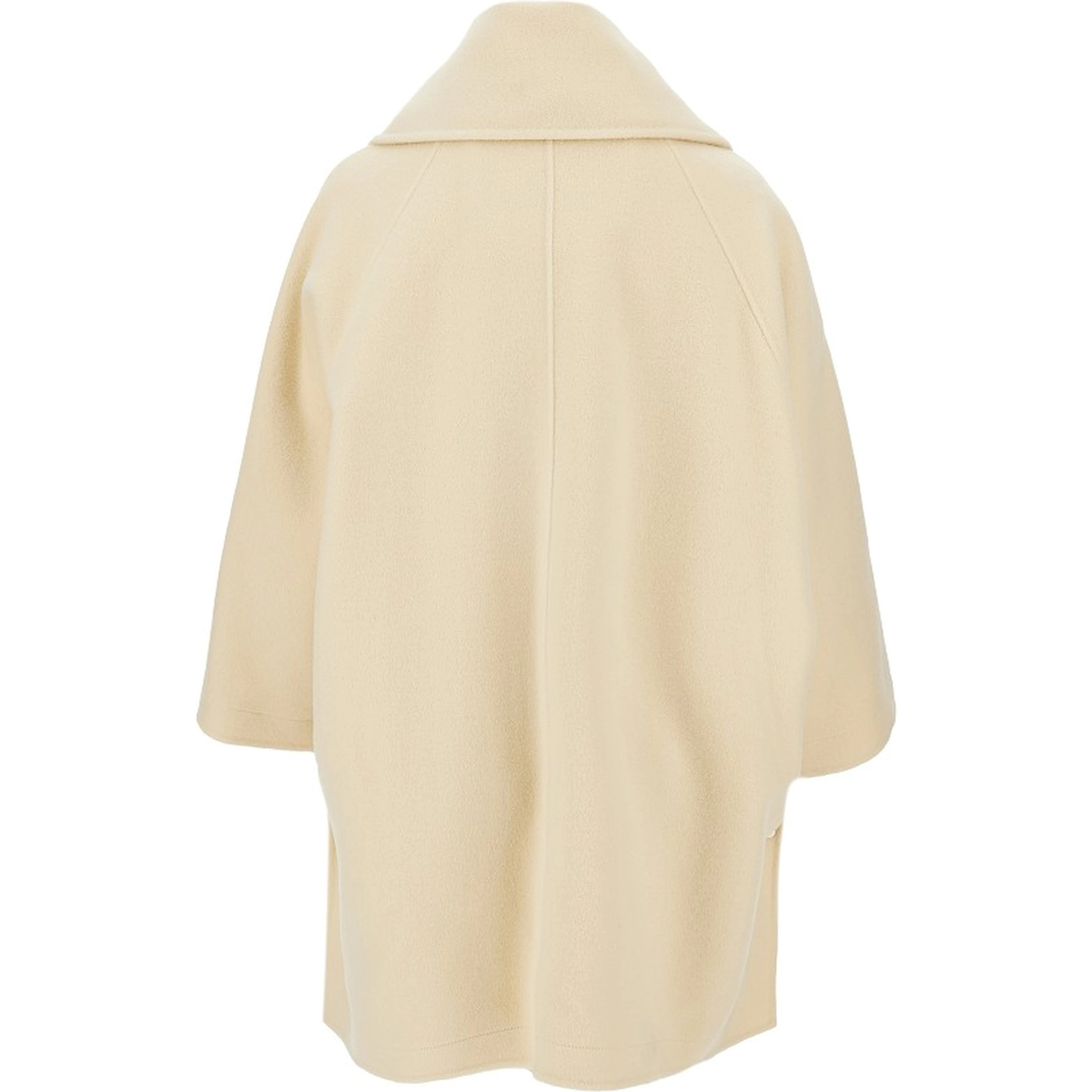 Double cloth cape with scarf
