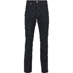 Stretch denim slim fit jeans