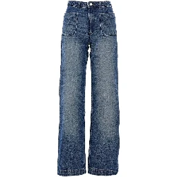 Cotton denim jeans