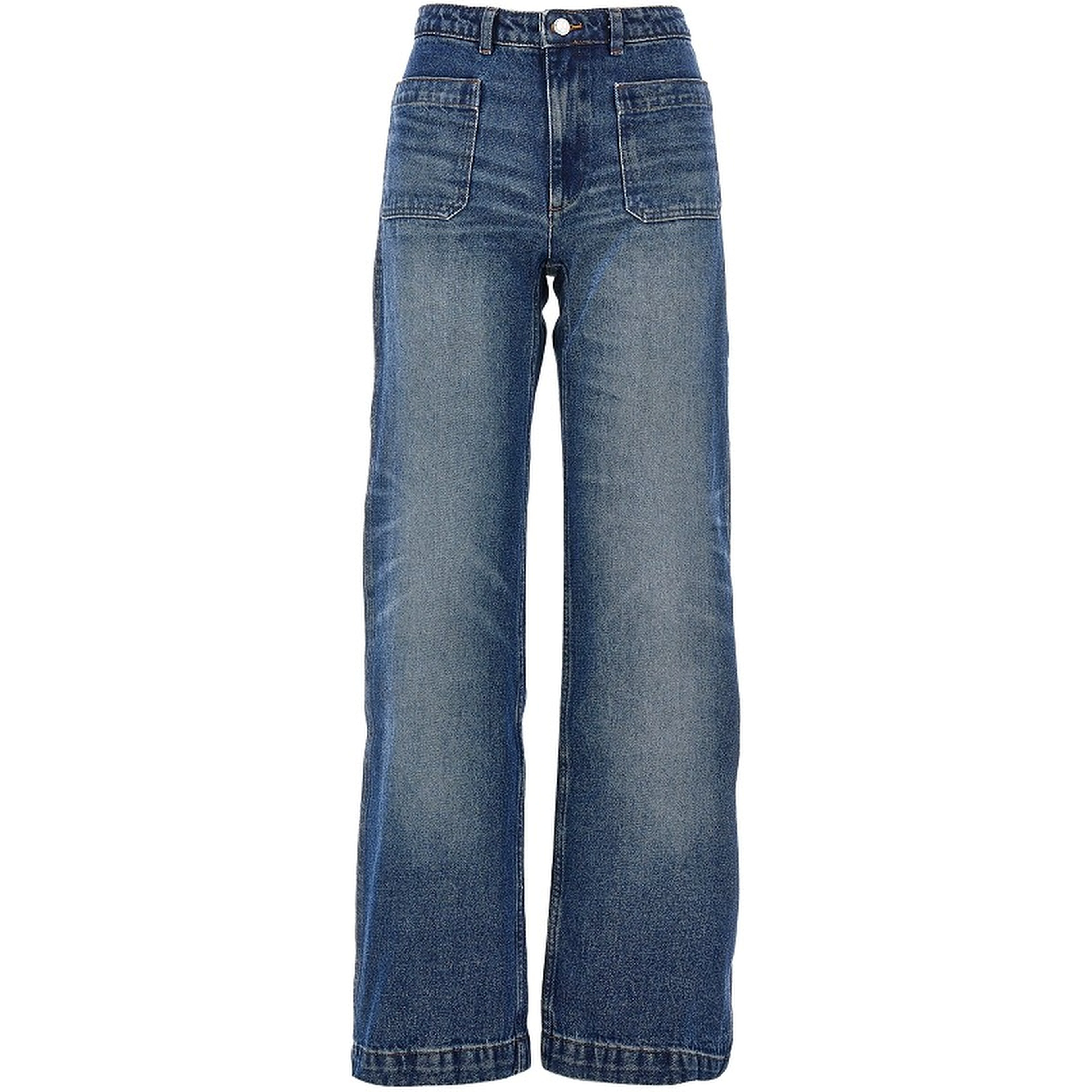Cotton denim jeans