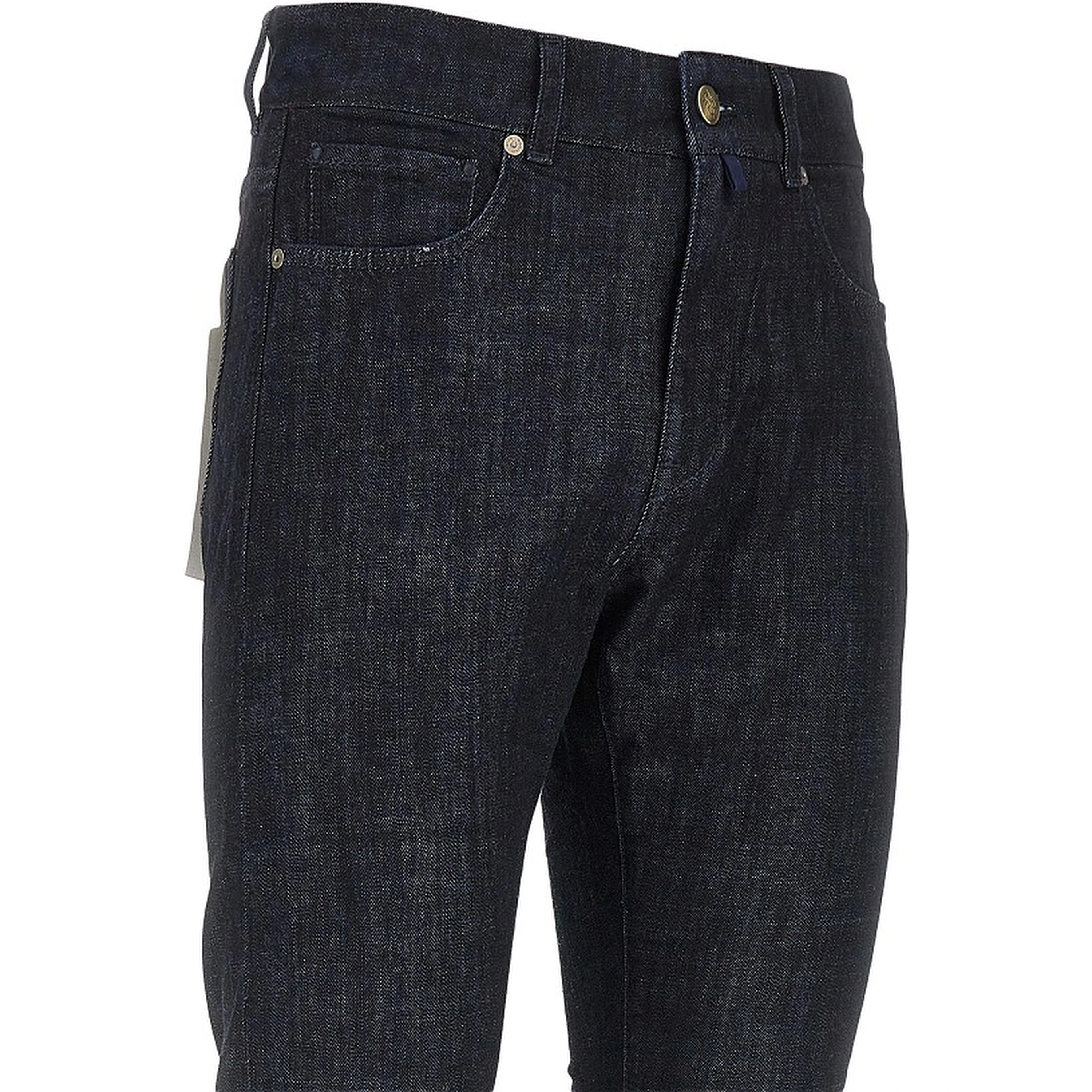 Stretch denim slim fit jeans