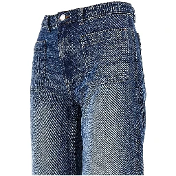 Cotton denim jeans